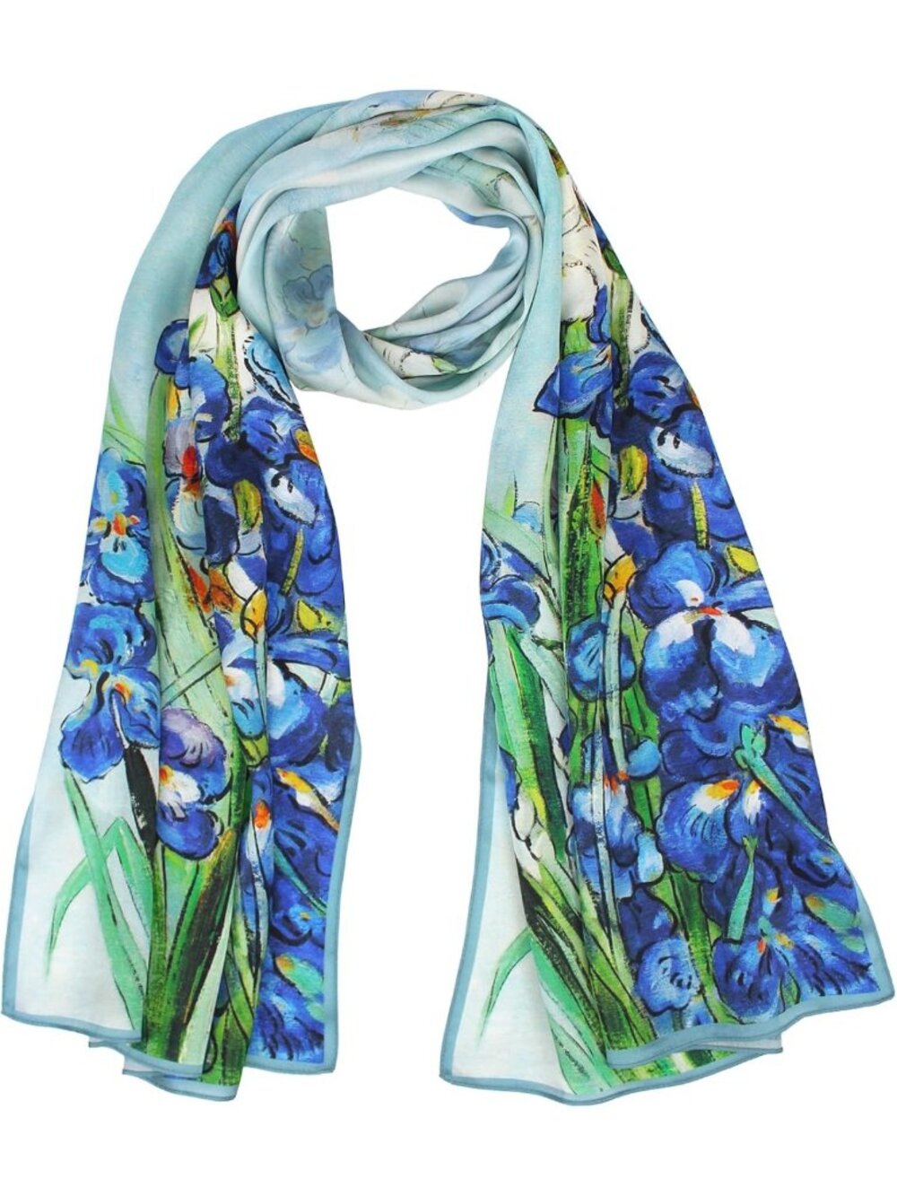 Luxurious 100% Silk Long Scarf for Women | Large Oblong Shawl with Gift